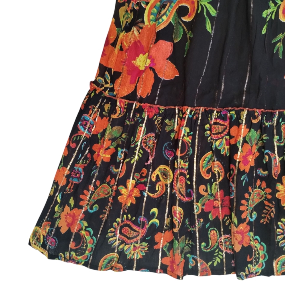 Anthropologie Me 2 Magic Colorful Maxi Dress - Picture 12 of 13